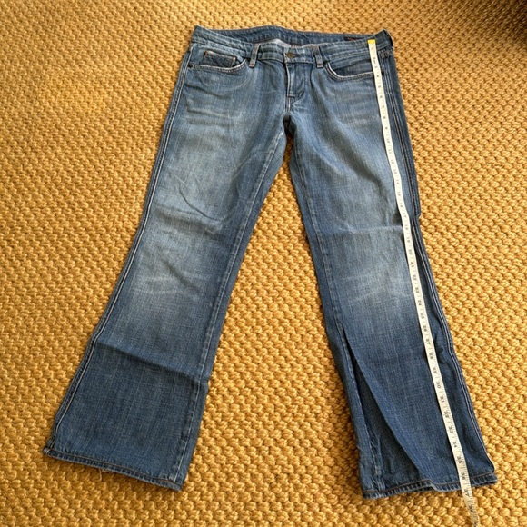 Citizens of Humanity Bootcut Low Rise Jeans with H logo back pockets👖 size 31 - Picture 7 of 7